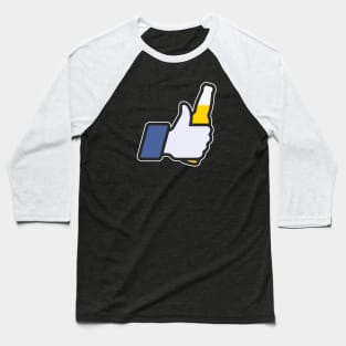 I Like Beer Baseball T-Shirt